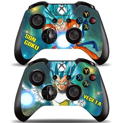 Xbox One Controller Skin Dragon Ball Z Goku Vegeta Wrap Stcikers For