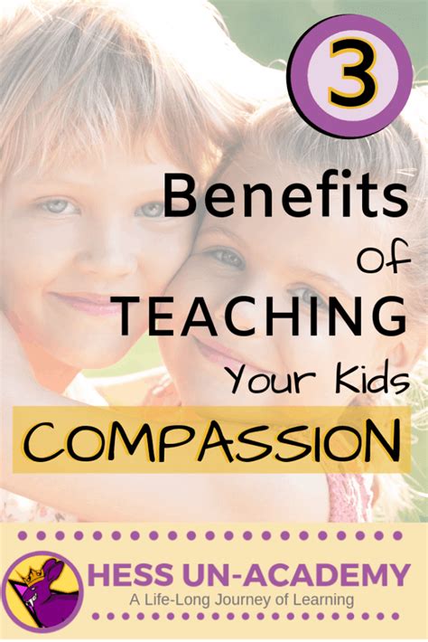 How To Teach Kids Compassion In Your Homeschool