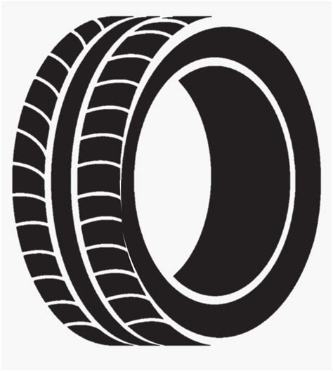 Silhouette Tire Vector Transparent Tire Png Vector Png Download