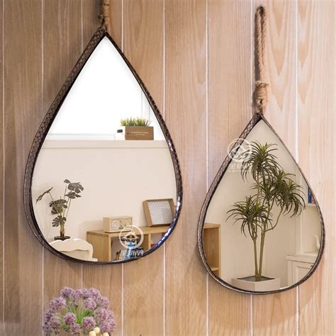 Buy Metal Framed Square Modern Wall Mirror Glass