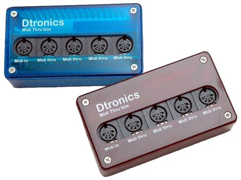 Pictures And Images Dtronics Midi Thru Box Audiofanzine