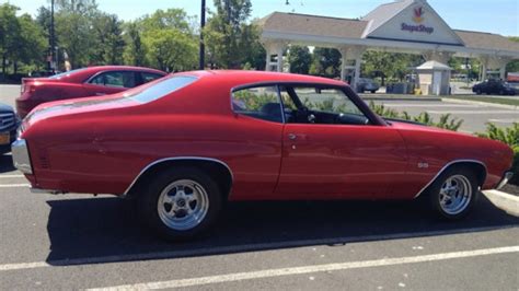 Your Delicious Chevy Dessert For The Day Gorgeous Candy Apple Red 1970
