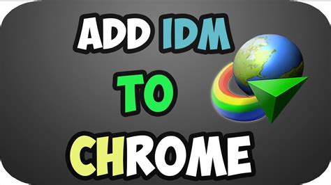 To send downloading jobs to idm, first enable the extension from the toolbar button and then process. How to Add IDM Extension in Google Chrome - YouTube