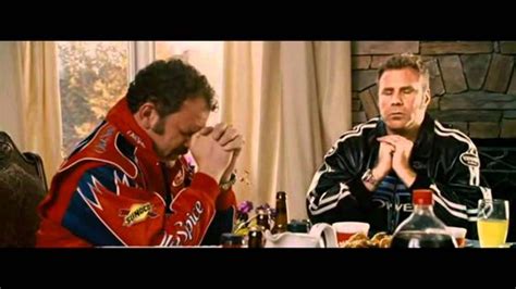 Dear lord baby jesus, lyin' there in your ghost manger, just lookin' at your baby ricky bobby. Will Ferrell is ricky bobby saying grace in Talladega ...
