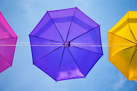 Colorful Umbrellas Royalty Free Stock Photo