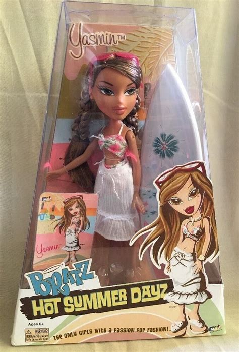 Bratz Doll Yasmin Hot Summer Dayz New In Box Ages 6 Details Shown On