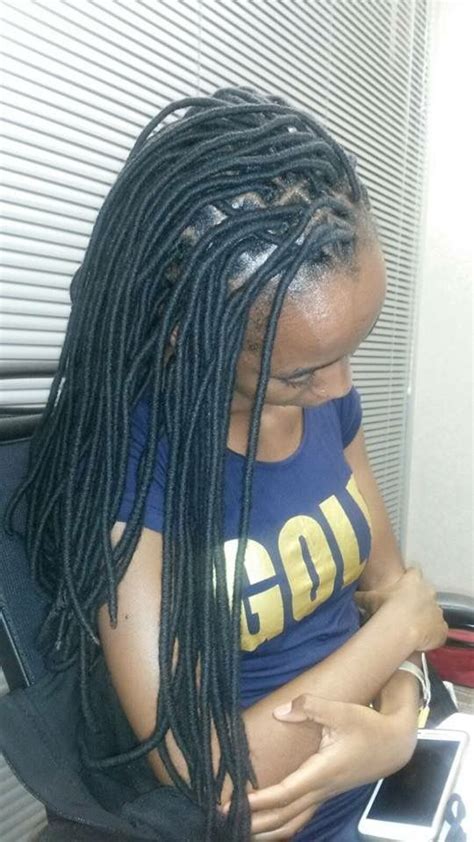 Yarn Locs Plaits Hairstyles Protective Hairstyles Cute Hairstyles