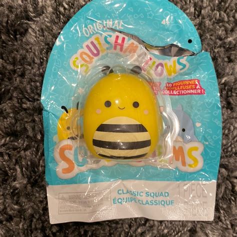 Squishmallows Toys Squishmallow Squooshems Sunny The Bee Never Used Poshmark