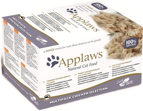 Applaws 100 Natural Wet Cat Food Pot Multipack Chicken Selection In