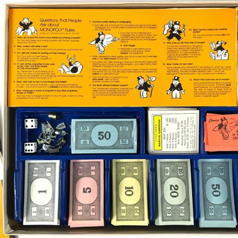 Vintage Monopoly 1974 Anniversary Edition Board Game 10 Game Etsy