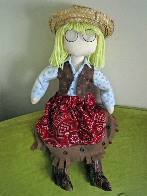 Cowgirl With A Mary Englebreit Flair Cowgirl Dolls Softies
