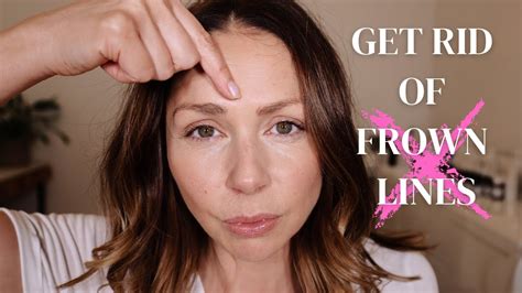 Face Massage For Frown Lines Youtube