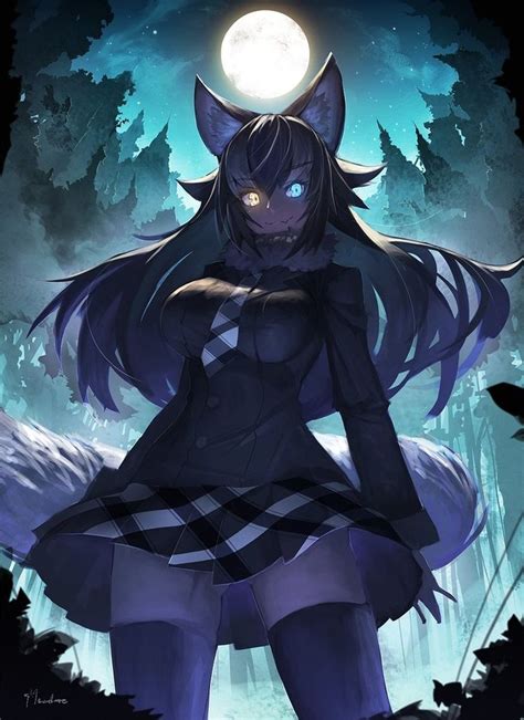 Images Of Demon Wolf Human Hybrid Anime Wolf Girl