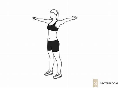 Circles Arm Exercise Spotebi Workout Guide Fitness