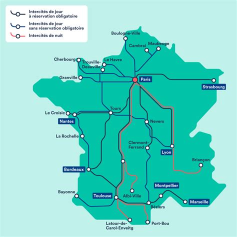 Infos Sur Carte Des Lignes Tgv France Vacances Arts Guides Voyages