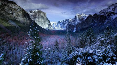 1920x1080 Winter Mountains And Trees 1080p Laptop Full Hd
