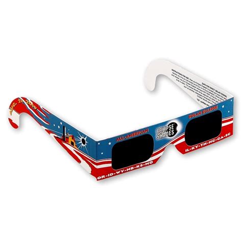 Eclipse Glasses Custom Imprint Item 07305 Custom Printed Promotional