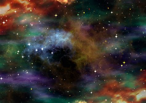 Mystical space drawing free image download