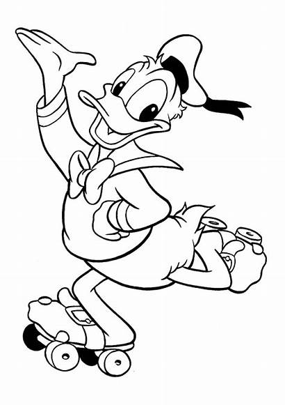 Duck Donald Coloring Pages Printable