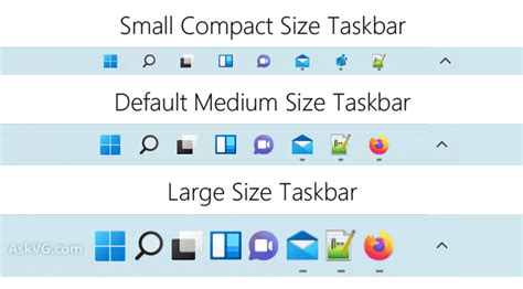 Large Taskbar Icons Windows 11