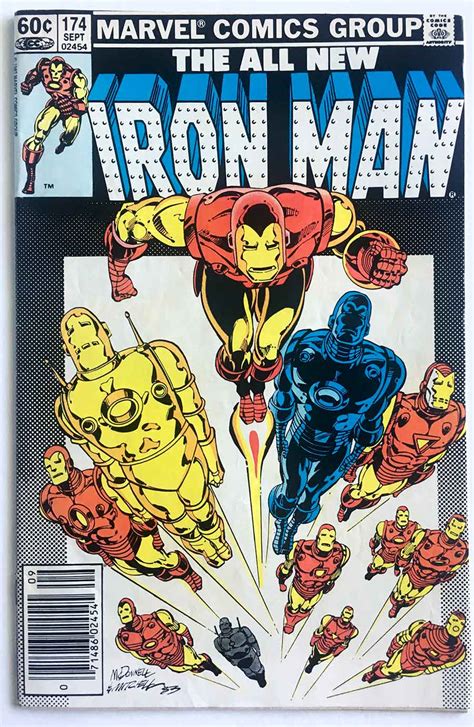 Iron Man 174 Classic Iron Man Cover Brooklyn Comic Shop