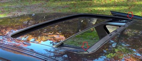 Fall Car Car Tip How To Quickly And Easily Clean Your Sunroof Drains