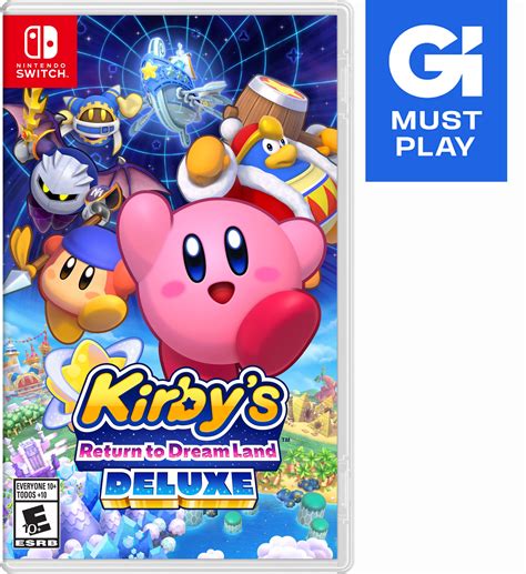 Kirbys Return To Dream Land Deluxe Nintendo Switch Gamestop