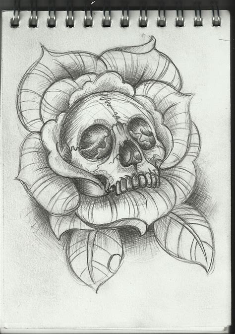 Skull Tattoo Design By Frosttattoo On Deviantart