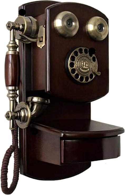 Tavot Classic Retro Old Fashioned Brown Landline Phones