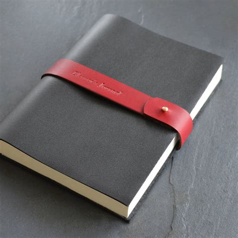 Leather Journal Notebook By Bond And Knight