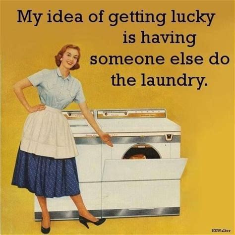 Or The Cleaning Laundry Humor Retro Humor Funny Quotes