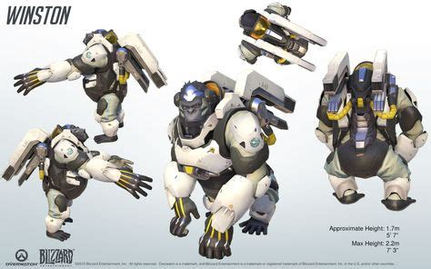 winston cosplay reference guide  overwatch cosplay ilustraciones