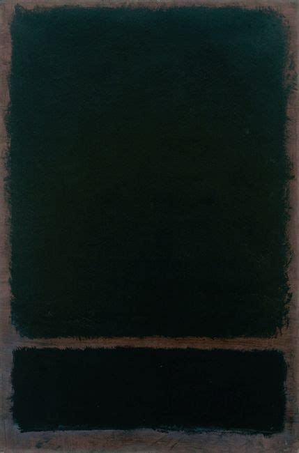 Untitled C 1968 By Mark Rothko Acrylic On Paper Mounted On Canvas