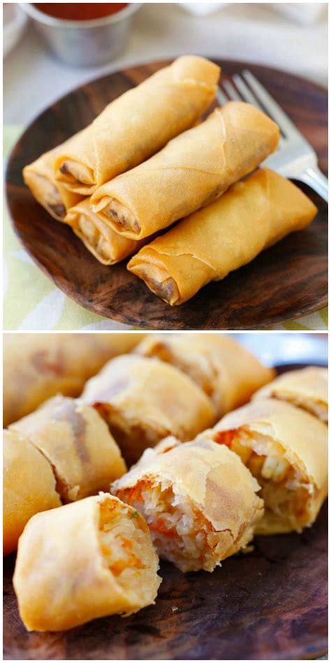 Recipe by brooke the cook in. Fried Spring Rolls - The best and crispiest spring roll ...