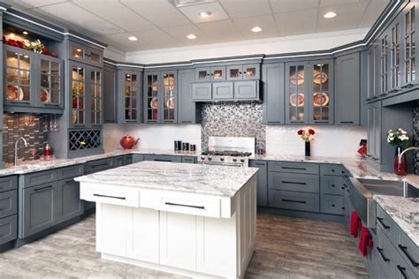 Rta kitchen cabinets are real cabinets, similar to the cabinets that you would buy from a local supplier or home center. Faircrest Platinum Shaker Kitchen Cabinets | Installing ...