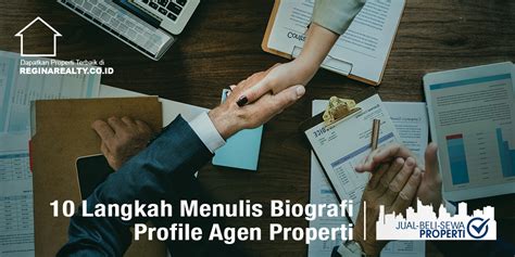 Jun 30, 2021 · pada hujan yang membasuh rumput di halaman rumah sakit, aku bertutur tentangmu yang kemarin kulihat tersenyum pada gadis yang tangannya kau genggam. 10 Langkah Menulis Biografi Profile Agen Properti | Yuk ...