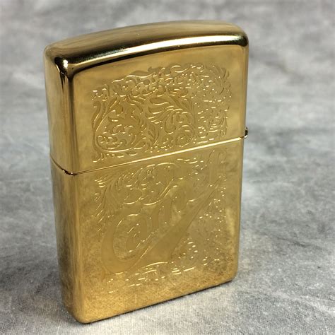 Armor zippo lighter special 3 sides arabesque hand engraving 24k gold plating. Camel WESTERN CAMEL 22 kt Gold-Plated 2-Sided Lighter ...