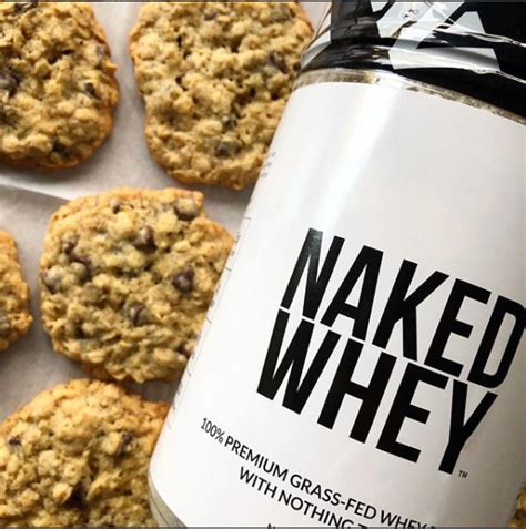 Naked Whey Oatmeal Cookies