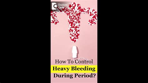 How To Control Heavy Bleeding During Period Dr Rashmi Yogish Shorts Youtube
