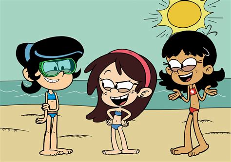 Stella On The Beach The Loud House Tda Total Drama Action Fan Art My
