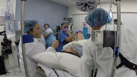 Parents Document The Entire Birthing Process Of Birthing Their Twins