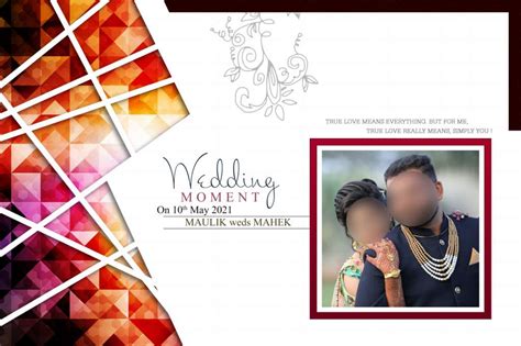 40 Latest Wedding Album Cover Pad Design Free Download