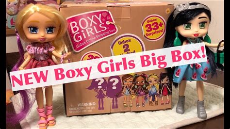 New Boxy Girls Big Box Two Exclusive Limited Edition Dolls Stevie
