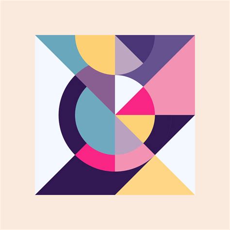 Kleurstaal On Behance Abstract Geometric Art Geometric Shapes Modern