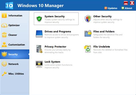 Windows 10 Manager Latest Version Pc Soft Download