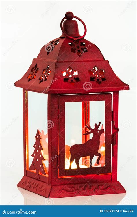 Christmas Lantern Stock Photo Image Of Color Decorated 35599174