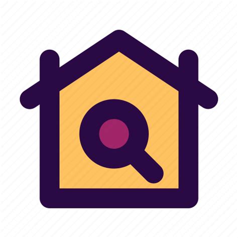 Home Office House Building Build Search Icon Download On Iconfinder