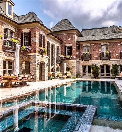 Houses 🔑 On Instagram “backyard Swimming Pool Goals 😍 Stunning House