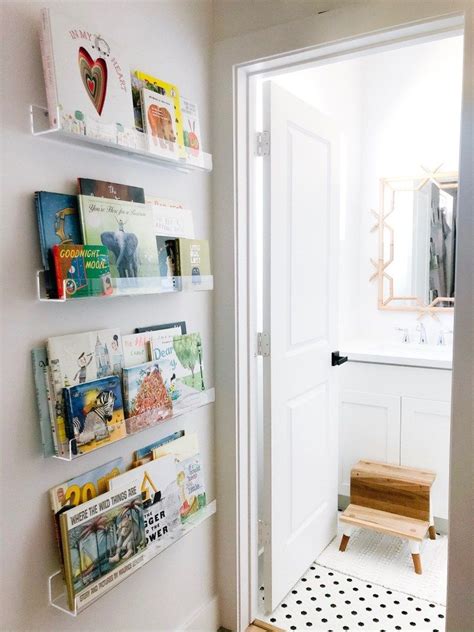 If a bookcase is clear, it gains a whole new style depending on the existing decor around. Acrylic Floating Shelves | Acrylic floating shelves ...