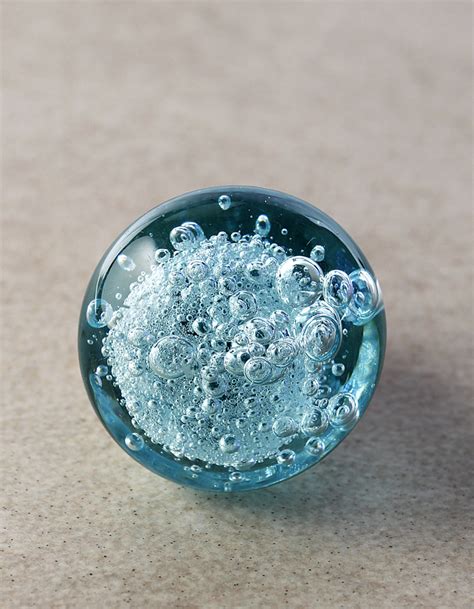 Crystal Turquoise Bubble Kitchen Cabinet Knob Knobco